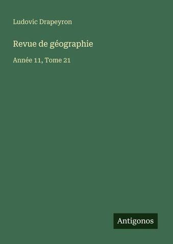 Revue de géographie