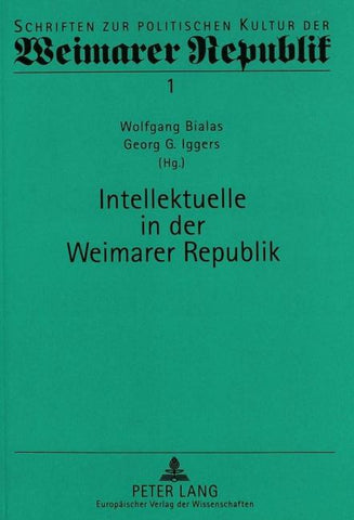 Intellektuelle in der Weimarer Republik