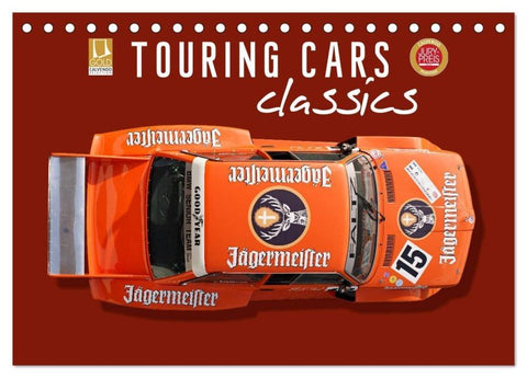 Tourenwagen Classics (Tischkalender 2026 DIN A5 quer), CALVENDO Monatskalender