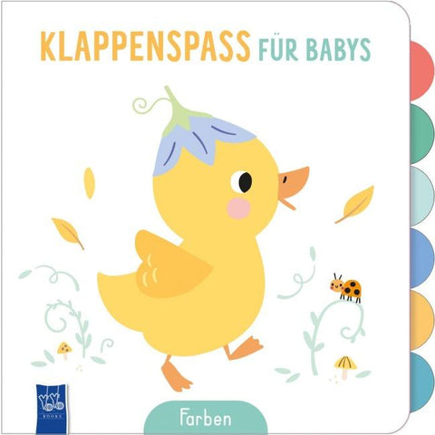 Klappenspaß für Babys - Farben