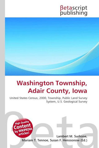 Washington Township, Adair County, Iowa