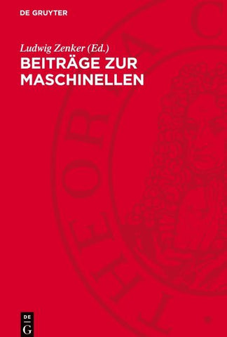 Beiträge zur maschinellen Sprachdatenverarbeitung