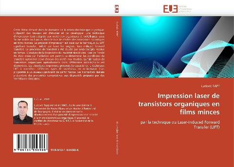 Impression laser de transistors organiques en films minces