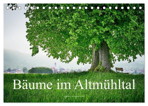Bäume im Altmühltal (Tischkalender 2026 DIN A5 quer), CALVENDO Monatskalender