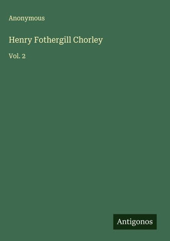 Henry Fothergill Chorley