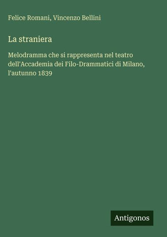 La straniera