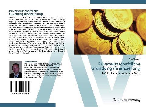 Privatwirtschaftliche Gründungsfinanzierung