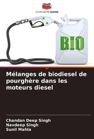 Mélanges de biodiesel de pourghère dans les moteurs diesel