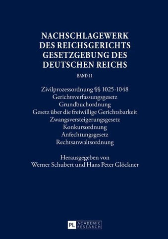 Nachschlagewerk des Reichsgerichts – Gesetzgebung des Deutschen Reichs