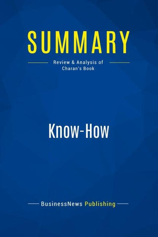 Summary: Know-How