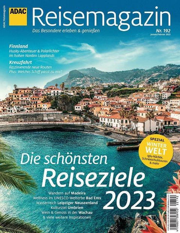 ADAC Reisemagazin Die schönsten Reiseziele 2023