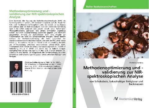 Methodenoptimierung und -validierung zur NIR-spektroskopischen Analyse