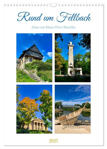 Rund um Fellbach (Wandkalender 2027 DIN A3 hoch), CALVENDO Monatskalender