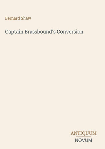 Captain Brassbound's Conversion