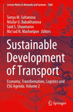 Sustainable Development of Transport