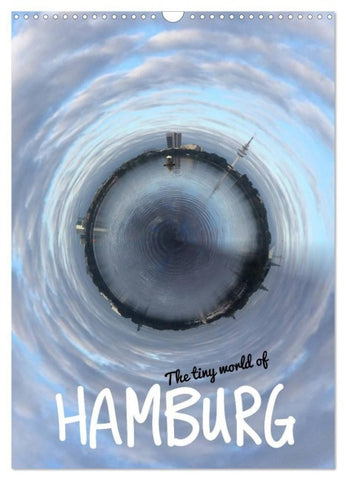 The tiny world of HAMBURG (Wandkalender 2027 DIN A3 hoch), CALVENDO Monatskalender