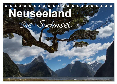 Neuseeland - Die Südinsel (Tischkalender 2027 DIN A5 quer), CALVENDO Monatskalender