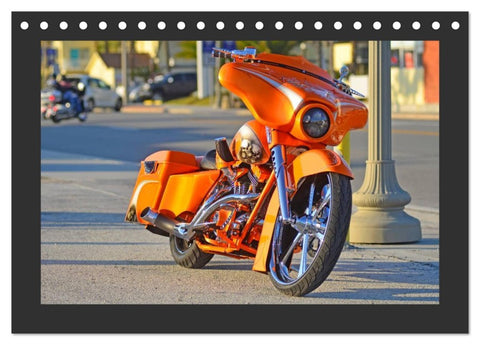 BEST OF HARLEY-DAVIDSON BAGGER-STYLE (Tischkalender 2026 DIN A5 quer), CALVENDO Monatskalender