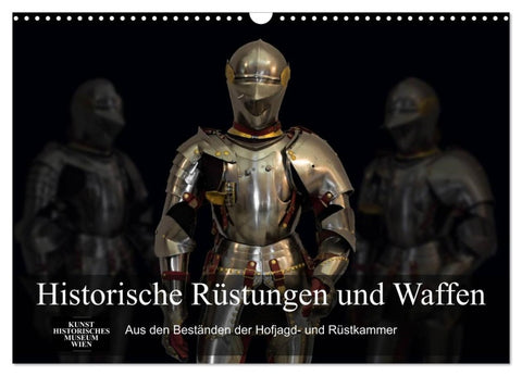 Historische Rüstungen und Waffen (Wandkalender 2026 DIN A3 quer), CALVENDO Monatskalender