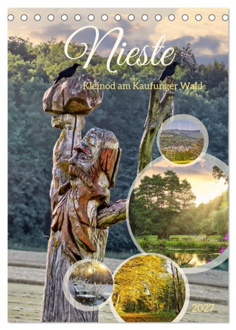 Nieste, Kleinod am Kaufunger Wald (Tischkalender 2027 DIN A5 hoch), CALVENDO Monatskalender