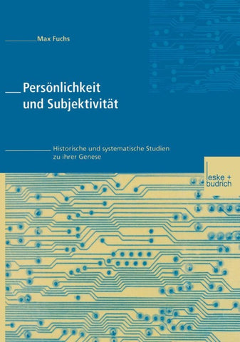 Persönlichkeit und Subjektivität