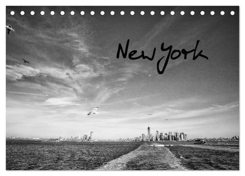 New York 2026 (Tischkalender 2026 DIN A5 quer), CALVENDO Monatskalender