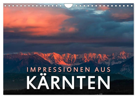Impressionen aus Kärnten (Wandkalender 2026 DIN A4 quer), CALVENDO Monatskalender