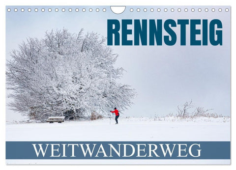 Rennsteig - Weitwanderweg (Wandkalender 2027 DIN A4 quer), CALVENDO Monatskalender