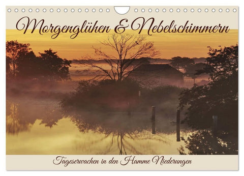 Morgenglühen & Nebelschimmer (Wandkalender 2027 DIN A4 quer), CALVENDO Monatskalender
