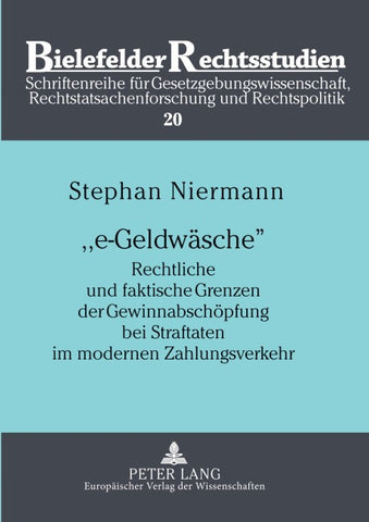 «e-Geldwäsche»