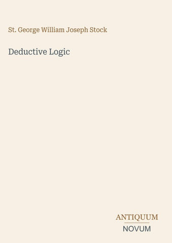 Deductive Logic