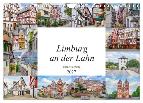Limburg an der Lahn Impressionen (Wandkalender 2027 DIN A4 quer), CALVENDO Monatskalender