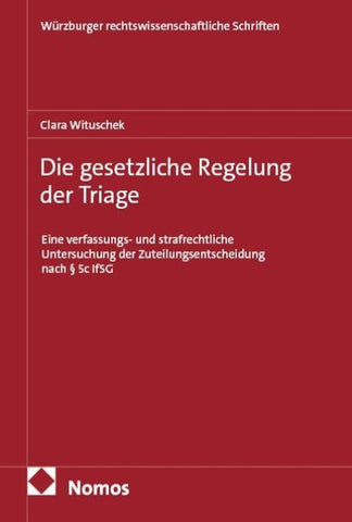 Die gesetzliche Regelung der Triage