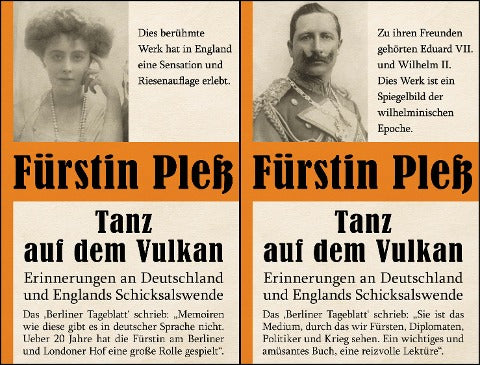 Tanz auf dem Vulkan – Erinnerungen an Deutschlands und Englands Schicksalswende - Bd. 1 + 2