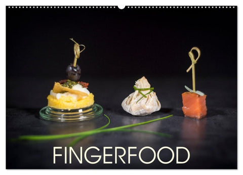 Fingerfood (Wandkalender 2027 DIN A2 quer), CALVENDO Monatskalender