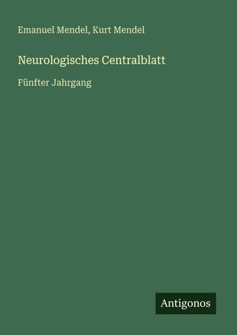Neurologisches Centralblatt