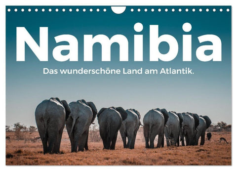 Namibia - Das wunderschöne Land am Atlantik. (Wandkalender 2027 DIN A4 quer), CALVENDO Monatskalender