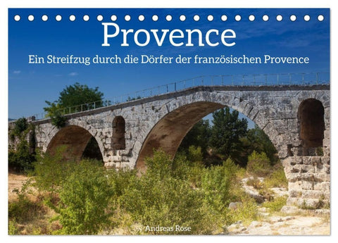 Frankreich. Ein Streifzug durch die Dörfer der französischen Provence (Tischkalender 2027 DIN A5 quer), CALVENDO Monatskalender
