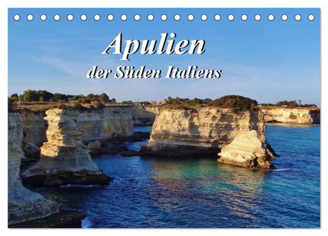 Apulien... der Süden Italiens (Tischkalender 2027 DIN A5 quer), CALVENDO Monatskalender