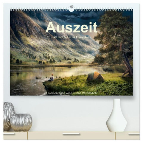 Kurze Auszeit (hochwertiger Premium Wandkalender 2027 DIN A2 quer), Kunstdruck in Hochglanz