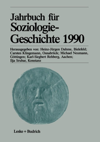 Jahrbuch für Soziologiegeschichte 1990