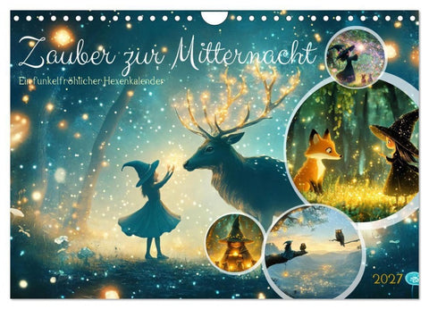 Zauber zur Mitternacht (Wandkalender 2027 DIN A4 quer), CALVENDO Monatskalender