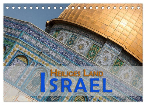 Israel - Heiliges Land (Tischkalender 2027 DIN A5 quer), CALVENDO Monatskalender