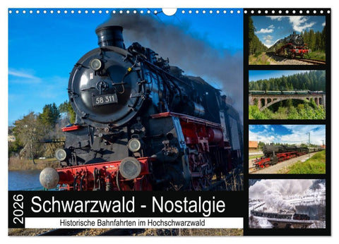 Schwarzwald-Nostalgie (Wandkalender 2026 DIN A3 quer), CALVENDO Monatskalender