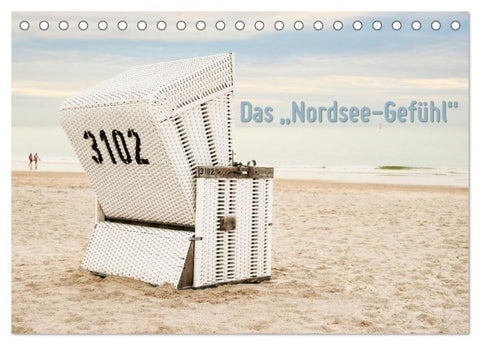 Das "Nordsee-Gefühl" (Tischkalender 2027 DIN A5 quer), CALVENDO Monatskalender