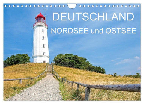 Deutschland- Nordsee und Ostsee (Wandkalender 2027 DIN A4 quer), CALVENDO Monatskalender