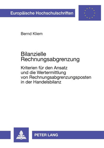 Bilanzielle Rechnungsabgrenzung