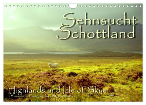 Sehnsucht Schottland (Wandkalender 2027 DIN A4 quer), CALVENDO Monatskalender