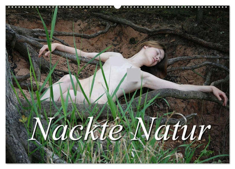 Nackte Natur (Wandkalender 2026 DIN A2 quer), CALVENDO Monatskalender