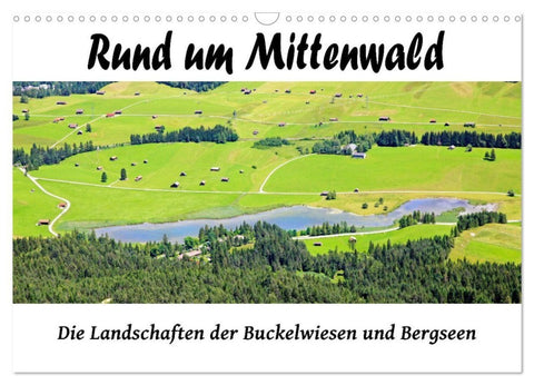 Rund um Mittenwald (Wandkalender 2027 DIN A3 quer), CALVENDO Monatskalender